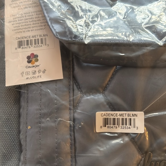 Lug Cadence, Metallic Blue Moon, NWT - Picture 3 of 8